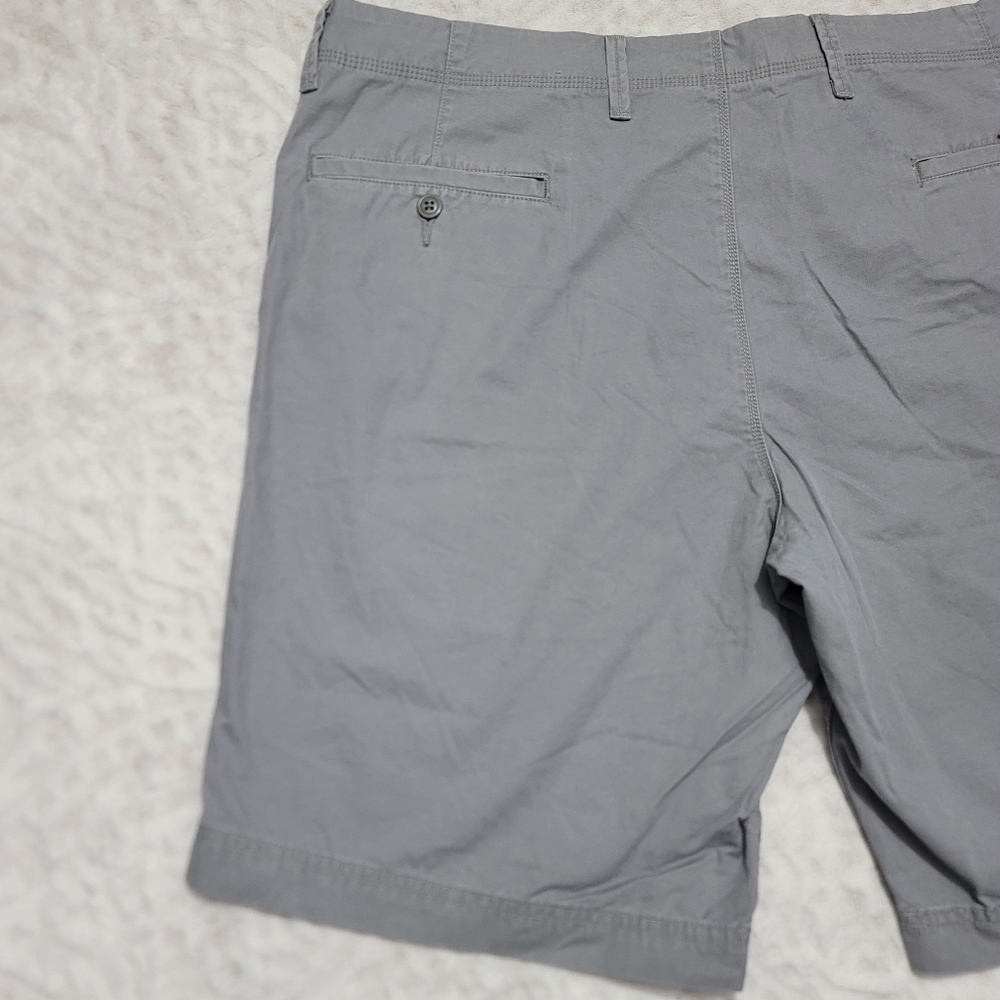 Dockers Flat Front Shorts Straight Fit Men's Size 40‎ Gray NWT - Picture 5 of 15